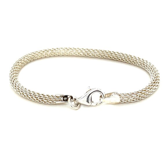 925 Silver Mesh Bracelet - Picture 1 of 4